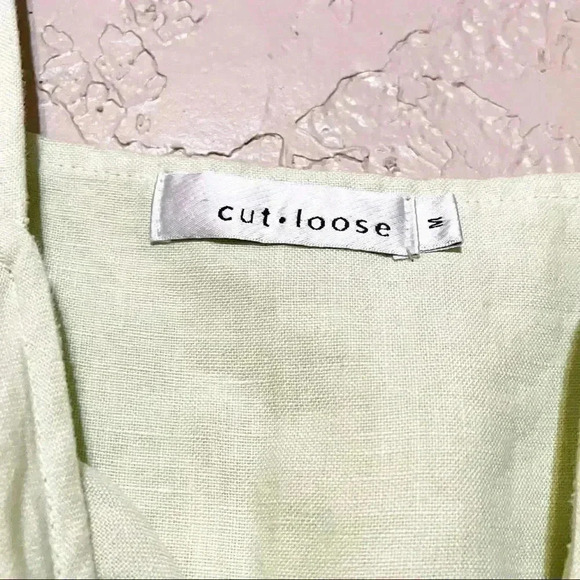 Cut Loose Linen Maxi Dress - Picture 3 of 6